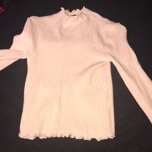 Blush pink long-sleeve from forever 21